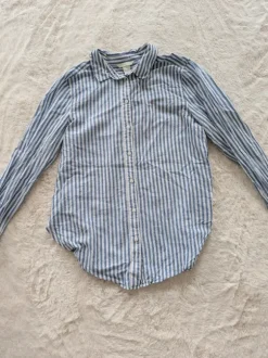 H&M Bluse blau-weiß gestreift Größe 36