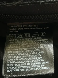 H&M figurbetontes schwarzes Top