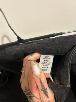 H&M high waist mom shorts
