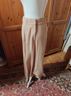 H&M Hose weites Bein beige
