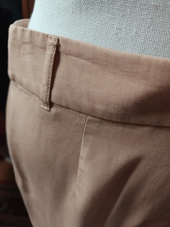 H&M Hose weites Bein beige
