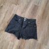 H&M Jeans High waist Shorts Pants kurz Hose schwarz Gr L 40