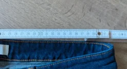 H&M Jeans mit weitem Bein, Größe 44,blau