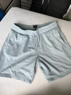 H&M kurze Hose Stoff, in Mint Farbe Größe L
