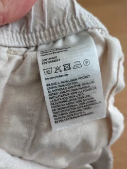 H&M Leinenshorts Shorts beige M