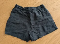 H&M Leinenshorts Shorts dunkelblau M