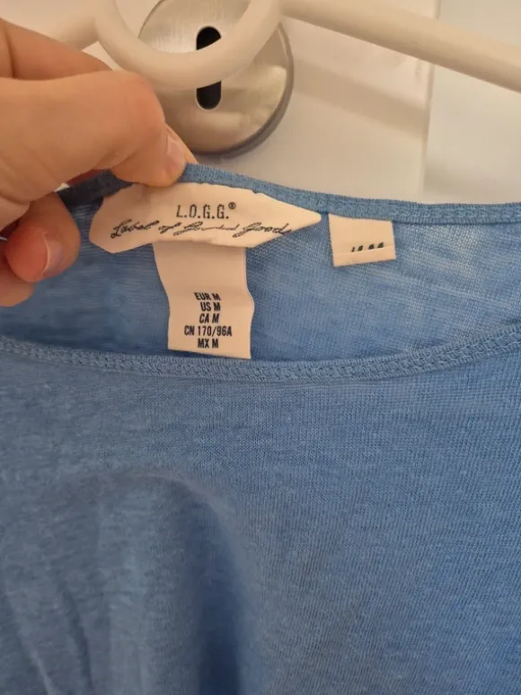 H&M L.O.G.G. blaues Obberteil
