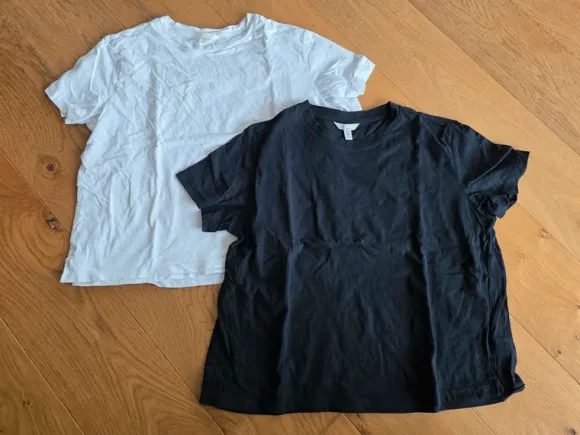 H&M Mama 2er-Pack Still-T-Shirts Gr. L