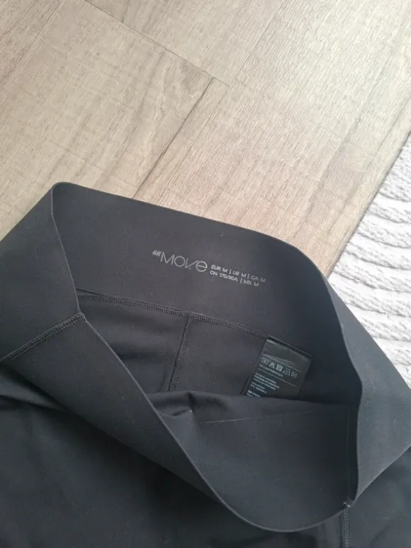 H&M Move Sportleggings, schwarz, Gr. M, super Zustand