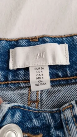 H&M Mumjeans 36