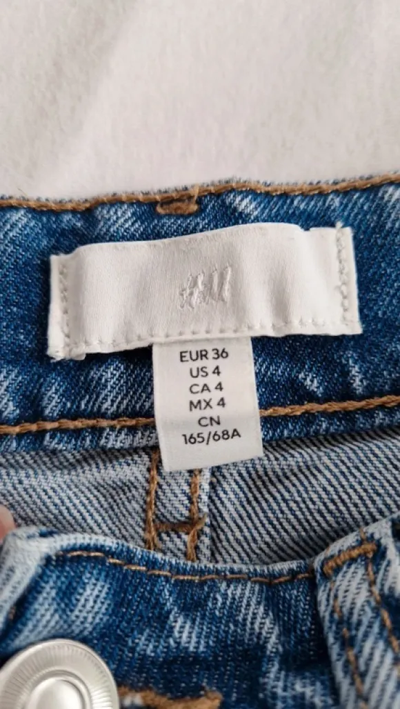 H&M Mumjeans 36