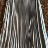 H&M Plissee Midi Rock High Waist rauchblau Gr. 36 S TOP