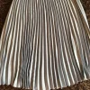 H&M Plissee Rock Midi High Waist hellblau taubenblau Gr. 36 S TOP