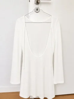 H&M rückenfreies Strickkleid S