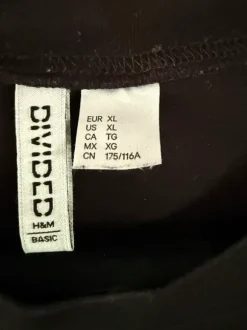 H&M Shirt schwarz XL
