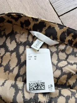 H&M Skort in Leoprint