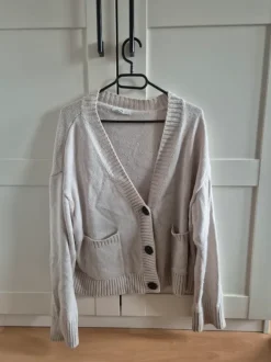 H&m Strickjacke Pullover Jacke Beige M Weste Cardigan M 38