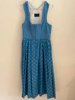 Hochwertiges langes Dirndl mit Reißverschluss