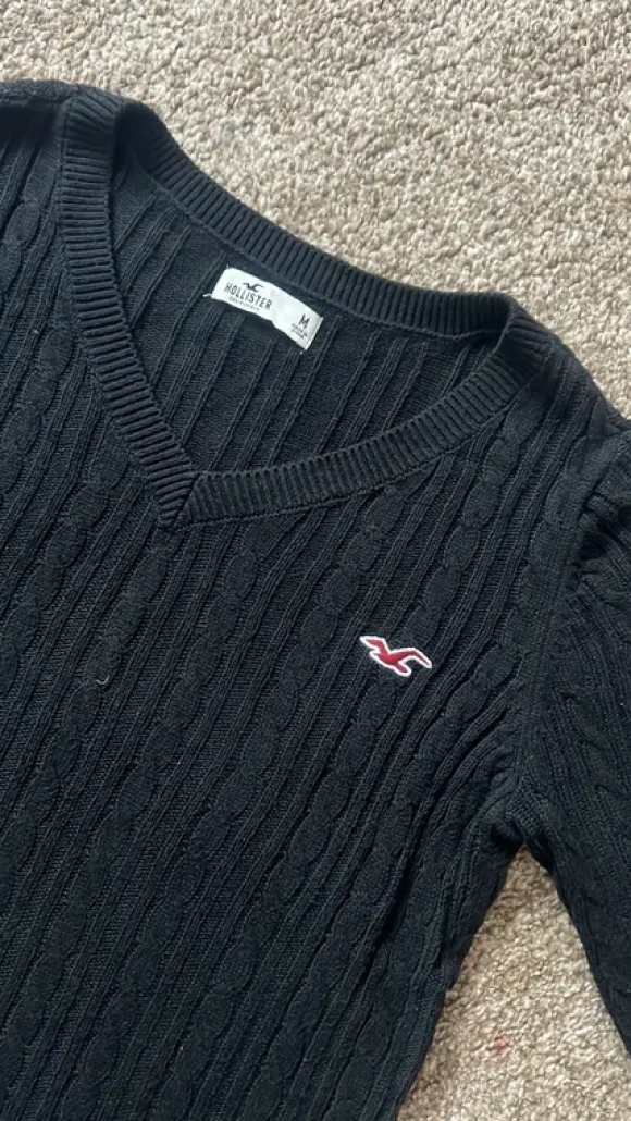 Hollister Strickpullover V Ausschnitt