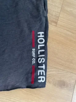 Hollister Sweatshorts XL – dunkelblau/grau