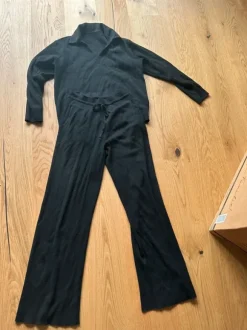 Homeanzug Zweiteiler, Uniqlo, M, schwarz