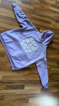 Hoodie mit Backprint