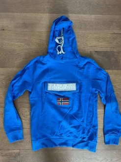 Hoodie Napapijri koningsblauw maat XS