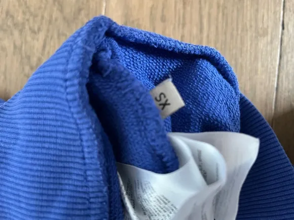 Hoodie Napapijri koningsblauw maat XS