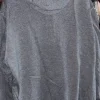 Hoodiejacke hellgrau 60/62 mit Applikationen