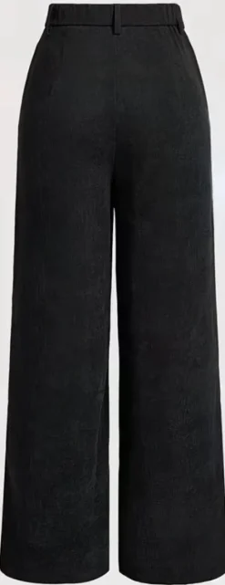 Hose mit Samtoptik