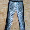 Hose Stoff Glitzer Italien S
