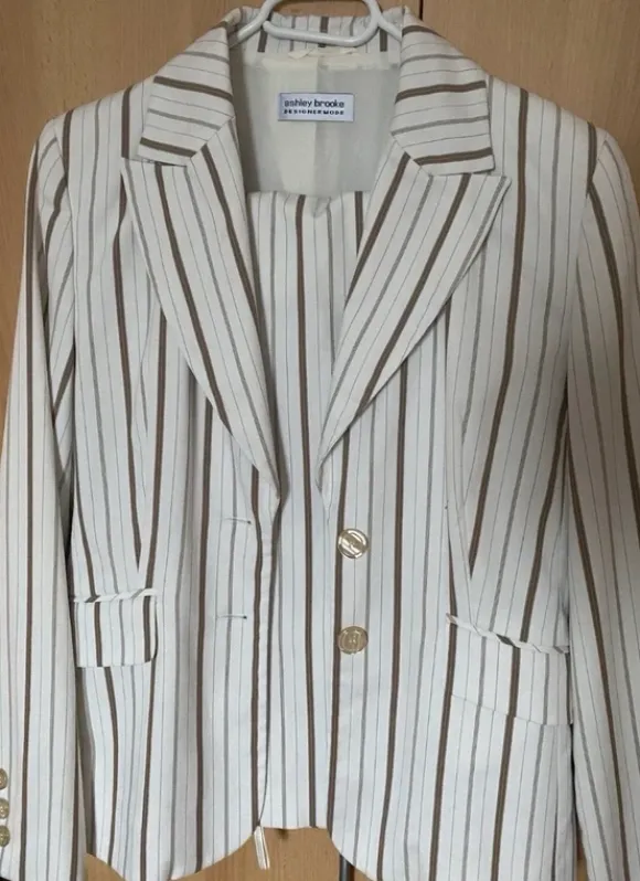 Hosenanzug Blazer Business Stoffhose, Gr. 38, zweiteilig