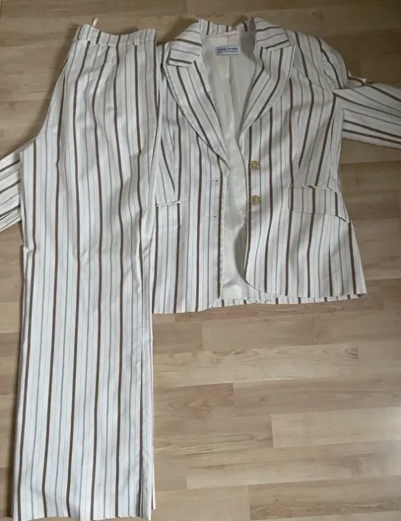 Hosenanzug Blazer Business Stoffhose, Gr. 38, zweiteilig