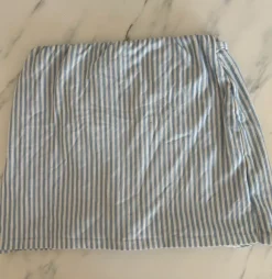 Hosenrock blau weiß gestreift von Asos