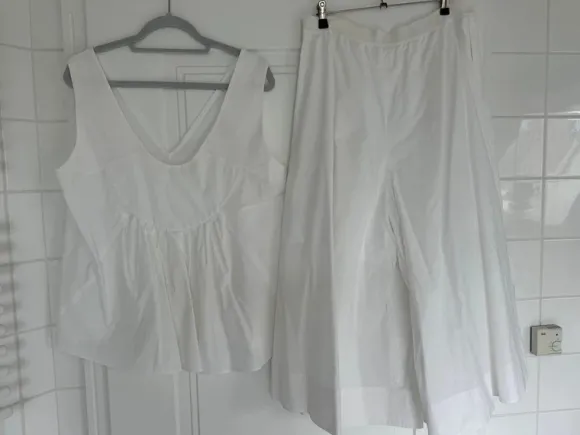 Hosenrock+Shirt • COS • 44 • weiß • Baumwolle • wie neu