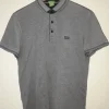 Hugo boss polo maat L grijs blauw