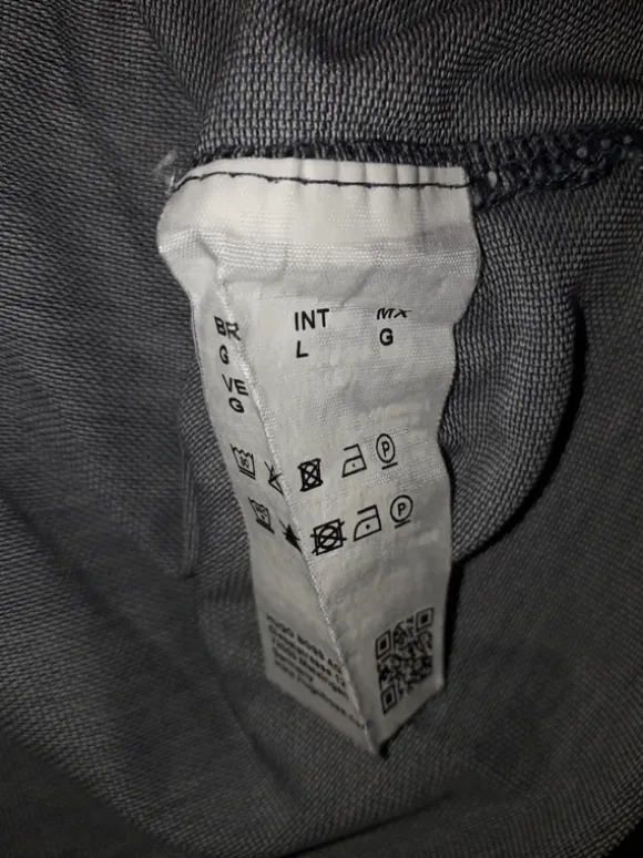 Hugo boss polo maat L grijs blauw
