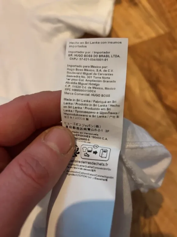 Hugo Boss T-Shirt Weiß Herren