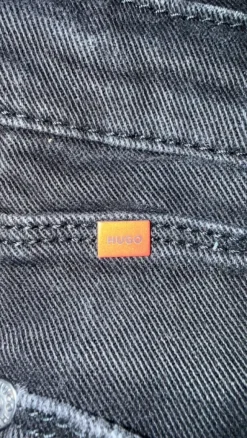 Hugo Jeans Hose schwarz