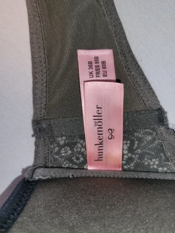 Hunkemöller BH mit Spitzen-Rücken