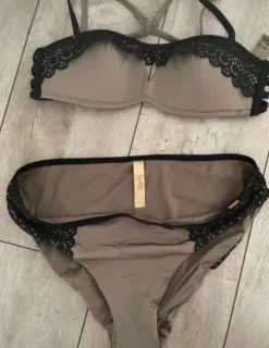 Hunkemöller Bikini Badeanzug oliv grün dunkelgrün Khaki