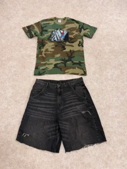 Hysteric Baggy Jorts Farbe Schwarz Gr m-l