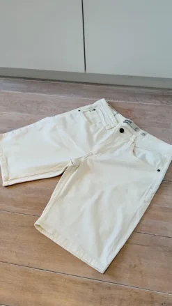 Indicode korte broek Large – crème / offwhite, nooit gedragen