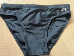 Italien speedo Aquarapid Badehose schwarz