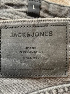 Jack & Jones Shorts grau-schwarz