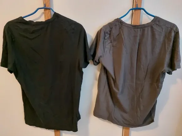 Jack & Jones T-Shirt grau/schwarz Herren L