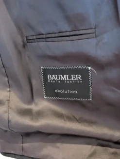 Jacket und Weste Anzug Herren Dunkelgrau Gr. 52 Marke Bäumler