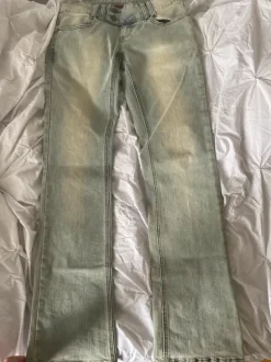 Jaded London Thirteen Jeans Low Rise Bootcut Denim | 00s Indie Sleaze Fairy Grunge Niche