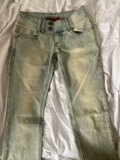 Jaded London Thirteen Jeans Low Rise Bootcut Denim | 00s Indie Sleaze Fairy Grunge Niche