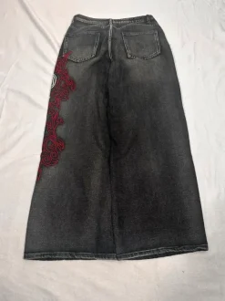 Japanese Exclusive Baggy Jeans - [ JNCO Style ] Y2K Streetwear Grunge